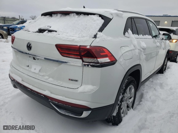 2020 Volkswagen Atlas Cross Sport 2.0T S with VIN 1V2GC2CA3LC202080, listed as a Copart auction lot 87104644 with 67,186 mi miles and Salvage Title. Bid and sale history available at carsss.com. Image 3.