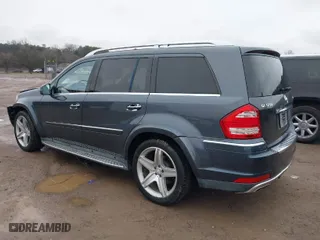2012 Mercedes-Benz GL-Class GL 550 with VIN 4JGBF8GE0CA773312, listed as a IAAI auction lot 41399833 with 180,702 mi miles. Bid and sale history available at carsss.com. Image 3.