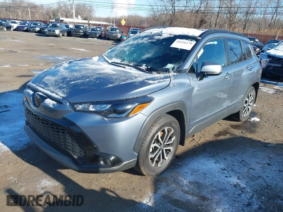 2023 Toyota Corolla Cross Hybrid S with VIN 7MUFBABG4PV003663, listed as a IAAI auction lot 41156179 with 39,987 mi miles and . Bid and sale history available at DreamBid. Image 20.