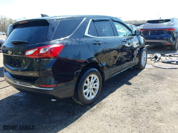 2018 Chevrolet Equinox LT with VIN 2GNAXSEV8J6288933, listed as a IAAI auction lot 41997182 with 184,511 mi miles. Bid and sale history available at carsss.com. Image 4.