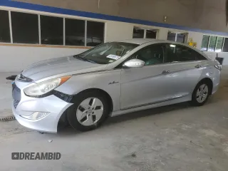 2012 Hyundai Sonata Hybrid with VIN KMHEC4A42CA046946, listed as a Copart auction lot 62485575 with 163,003 mi miles and Clean title. Bid and sale history available at DreamBid. Image 1.