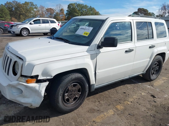 2007 Jeep Patriot Sport with VIN 1J8FT28WX7D372785, listed as a IAAI auction lot 40845970 with 200,000 mi miles and . Bid and sale history available at DreamBid. Image 2.