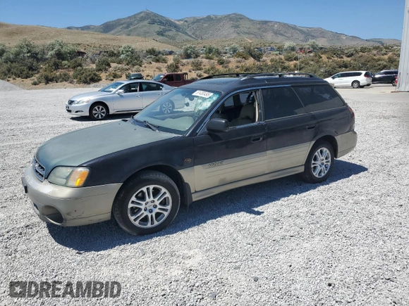 2002 Subaru Legacy Outback L.L. Bean with VIN 4S3BH806527610670, listed as a Copart auction lot 61480495 with 269,829 mi miles and Salvage title. Bid and sale history available at DreamBid. Image 1.