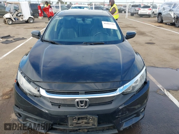 2016 Honda Civic Sedan EX-L with VIN 19XFC1F78GE201822, listed as a IAAI auction lot 41882529 with 142,589 mi miles. Bid and sale history available at carsss.com. Image 12.