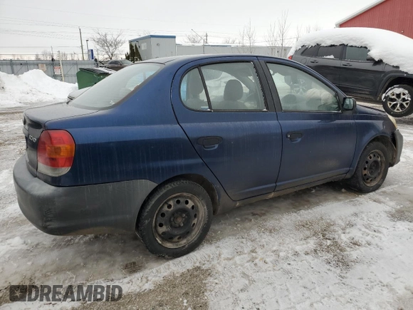 2005 Toyota ECHO with VIN JTDBT123050383622, listed as a Copart auction lot 82329454 with 401,377 mi miles and Salvage Title. Bid and sale history available at carsss.com. Image 3.