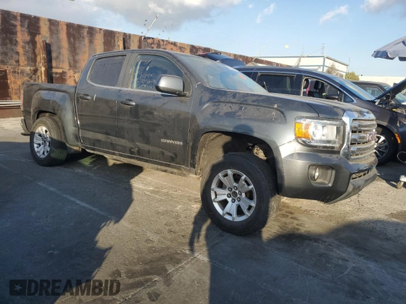 2017 GMC Canyon 2WD SLE with VIN 1GTG5CEN0H1158348, listed as a Copart auction lot 81252344 with 11,645 mi miles and Salvage Title. Bid and sale history available at carsss.com. Image 4.