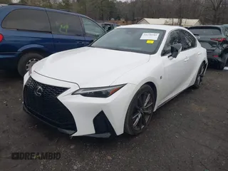 2021 Lexus IS with VIN JTHGZ1B23M5039150, listed as a IAAI auction lot 41228183 with 107,671 mi miles. Bid and sale history available at carsss.com. Image 17.