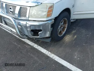 2004 Nissan Titan LE with VIN 1N6AA07A34N517511, listed as a IAAI auction lot 42250560 with 122,189 mi miles and . Bid and sale history available at DreamBid. Image 6.