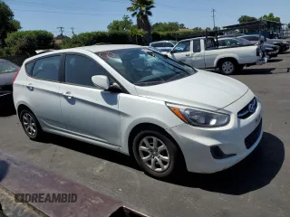 2015 Hyundai Accent GS with VIN KMHCT5AE9FU206751, listed as a Copart auction lot 55360365 with 218,611 mi miles and Clean Title. Bid and sale history available at carsss.com. Image 4.
