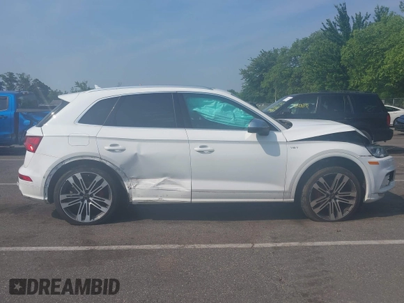 2018 Audi SQ5 Premium Plus with VIN WA1A4AFYXJ2061822, listed as a IAAI auction lot 42491226 with 122,635 mi miles and . Bid and sale history available at DreamBid. Image 13.