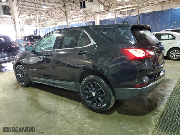 2020 Chevrolet Equinox LT with VIN 2GNAXJEV8L6132968, listed as a Copart auction lot 82794944 with 46,730 mi miles and Non Repairable. Bid and sale history available at carsss.com. Image 2.