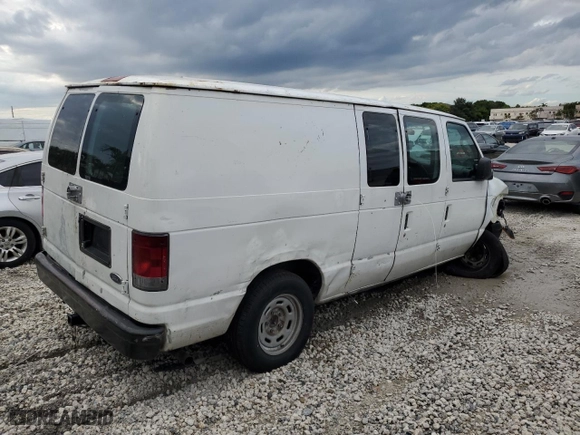 2006 Ford Econoline Cargo Van with VIN 1FTRE14W36HB09656, listed as a Copart auction lot 76096794 with NaN miles and Salvage Title. Bid and sale history available at carsss.com. Image 3.