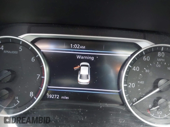 2024 Nissan Sentra SV with VIN 3N1AB8CV5RY267743, listed as a IAAI auction lot 40641292 with 19,272 mi miles and . Bid and sale history available at DreamBid. Image 7.