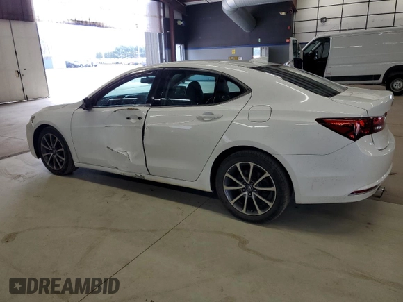2016 Acura TLX with VIN 19UUB1F30GA010780, listed as a Copart auction lot 52712825 with 102,675 mi miles and Salvage Title. Bid and sale history available at carsss.com. Image 2.