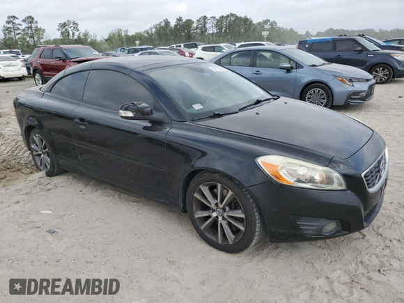 2012 Volvo C70 T5 with VIN YV1672MC7CJ131358, listed as a Copart auction lot 51735285 with 141,764 mi miles and Salvage Title. Bid and sale history available at carsss.com. Image 4.