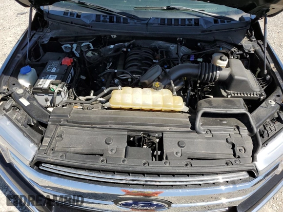 2019 Ford F-150 XL with VIN 1FTEW1E54KFB61479, listed as a Copart auction lot 53517095 with 104,201 mi miles and Salvage title. Bid and sale history available at DreamBid. Image 11.