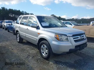 2008 Honda Pilot VP with VIN 5FNYF28278B020066, listed as a IAAI auction lot 40987012 with 210,188 mi miles and . Bid and sale history available at DreamBid. Image 1.