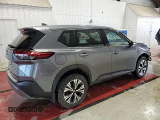 2021 Nissan Rogue SV z VIN 5N1AT3BB9MC826227, wystawiony jako Copart lot #56134655 z przebiegiem 24 994 mil mil oraz Szkoda całkowita • Salvage title. Historia ofert i sprzedaży dostępna na DreamBid. Obrazek 3.