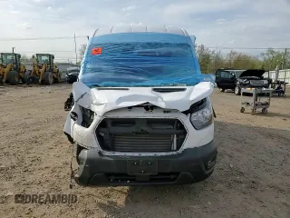 2023 Ford Transit Cargo with VIN 1FTBR1C86PKA83003, listed as a Copart auction lot 51015344 with Not Provided miles and Salvage Title. Bid and sale history available at DreamBid. Image 11.