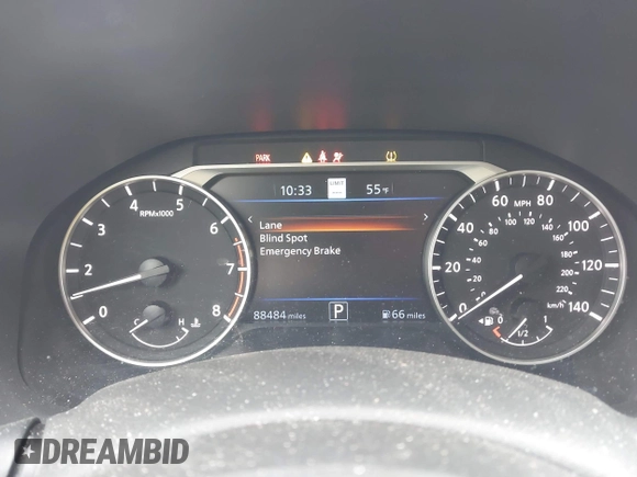 2019 Nissan Altima 2.5 Platinum with VIN 1N4BL4FV9KC112037, listed as a IAAI auction lot 41912037 with 88,484 mi miles. Bid and sale history available at carsss.com. Image 7.