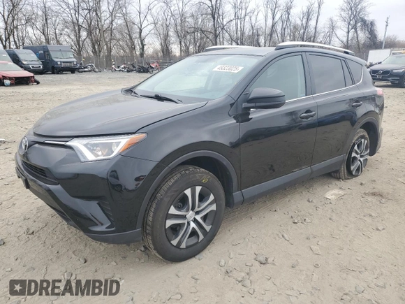 2016 Toyota RAV4 LE with VIN 2T3BFREV2GW454983, listed as a Copart auction lot 49323025 with 183,910 mi miles and Salvage Title. Bid and sale history available at DreamBid. Image 1.