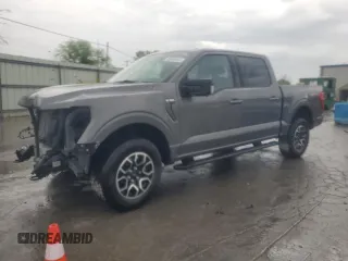 2023 Ford F-150 XL with VIN 1FTFW1E86PKD28258, listed as a Copart auction lot 53898445 with 20,126 mi miles and Salvage Title. Bid and sale history available at carsss.com. Image 1.
