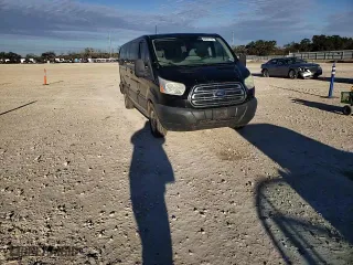 2015 Ford Transit Wagon XL with VIN 1FBZX2ZM5FKA16491, listed as a Copart auction lot 84695144 with 172,568 mi miles and Salvage Title. Bid and sale history available at carsss.com. Image 12.