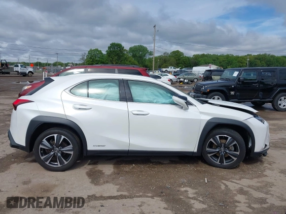 2021 Lexus UX 250h with VIN JTHX9JBH5M2051466, listed as a IAAI auction lot 42318286 with 40,109 mi miles and . Bid and sale history available at DreamBid. Image 13.