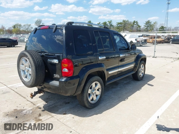 2005 Jeep Liberty Limited with VIN 1J8GL58K25W570832, listed as a IAAI auction lot 42054916 with 166,428 mi miles and . Bid and sale history available at DreamBid. Image 4.