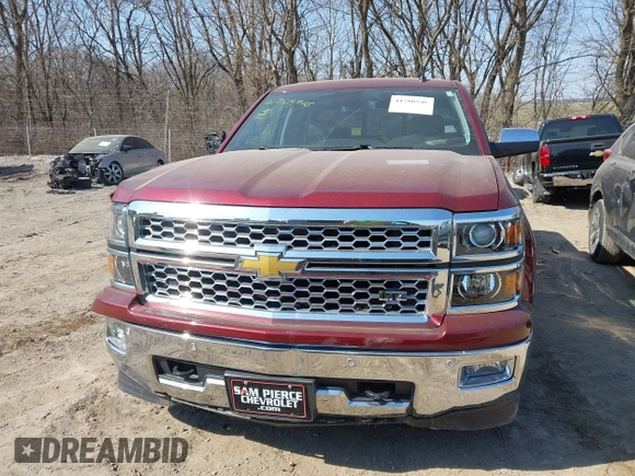 2014 Chevrolet Silverado 1500 LTZ with VIN 1GCVKSEC5EZ381359, listed as a IAAI auction lot 41780940 with 90,193 mi miles and . Bid and sale history available at DreamBid. Image 12.