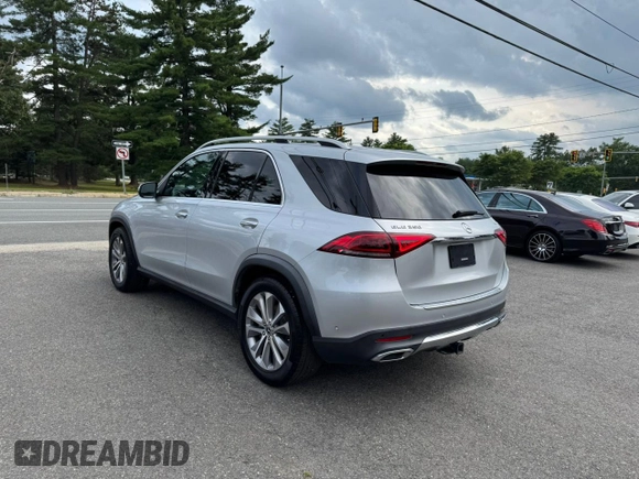 2020 Mercedes-Benz GLE 350 with VIN 4JGFB4KE2LA139531, listed as a Copart auction lot 65095595 with 97,885 mi miles and Clean title. Bid and sale history available at DreamBid. Image 4.