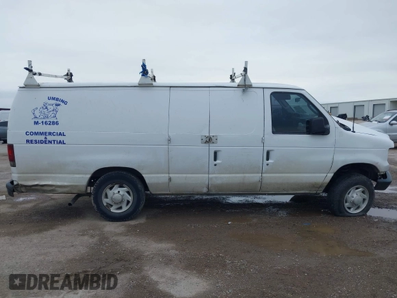 2010 Ford Econoline Cargo Commercial with VIN 1FTNS2EW9ADA02445, listed as a IAAI auction lot 41961328 with 372,850 mi miles and . Bid and sale history available at DreamBid. Image 14.