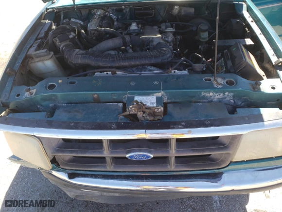 1994 Ford Ranger Splash with VIN 1FTCR14U0RPC02248, listed as a Copart auction lot 50543605 with 761,825 mi miles and Salvage Title. Bid and sale history available at carsss.com. Image 12.