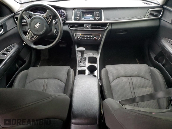 2017 Kia Optima LX with VIN 5XXGT4L39HG123521, listed as a Copart auction lot 44458205 with 156,166 mi miles and Salvage Title. Bid and sale history available at carsss.com. Image 8.
