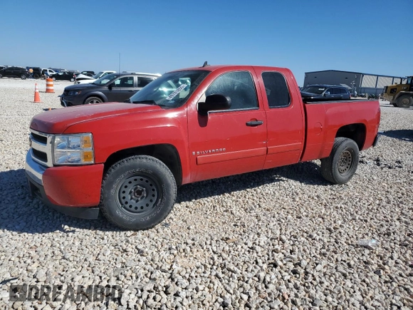 2007 Chevrolet Silverado 1500 1LT with VIN 1GCEC19087Z537839, listed as a Copart auction lot 49781855 with 121,981 mi miles and Salvage Title. Bid and sale history available at DreamBid. Image 1.