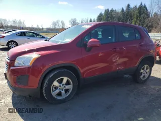 2015 Chevrolet Trax LS with VIN KL7CJPSBXFB107035, listed as a Copart auction lot 50321025 with 94,011 mi miles and Clean Title. Bid and sale history available at carsss.com. Image 1.