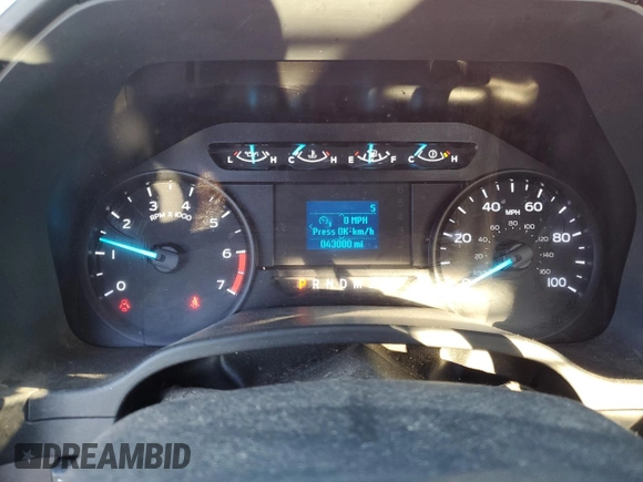 2019 Ford Super Duty F-250 SRW XL with VIN 1FTBF2B66KEF66349, listed as a Copart auction lot 81186234 with 43,000 mi miles and Salvage Title. Bid and sale history available at carsss.com. Image 9.