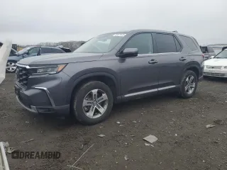 2024 Honda Pilot EX-L with VIN 5FNYG1H45RB014972, listed as a Copart auction lot 53377415 with 14,675 mi miles and Salvage title. Bid and sale history available at DreamBid. Image 1.