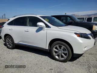 2012 Lexus RX 350 with VIN 2T2ZK1BA9CC068610, listed as a Copart auction lot 51990635 with 37,684 mi miles and Salvage Title. Bid and sale history available at DreamBid. Image 4.