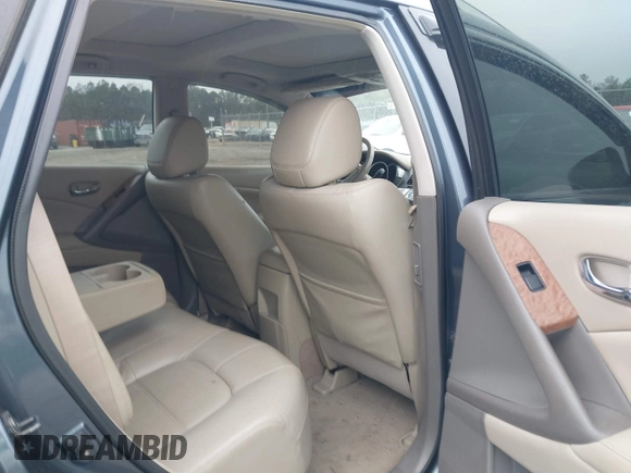 2012 Nissan Murano S with VIN JN8AZ1MU1CW102488, listed as a IAAI auction lot 41186303 with 172,652 mi miles and . Bid and sale history available at DreamBid. Image 8.