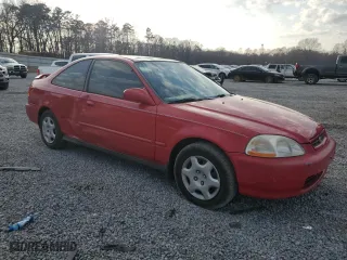 1998 Honda Civic EX with VIN 1HGEJ8249WL062510, listed as a Copart auction lot 44104035 with 133,381 mi miles and Salvage Title. Bid and sale history available at carsss.com. Image 4.
