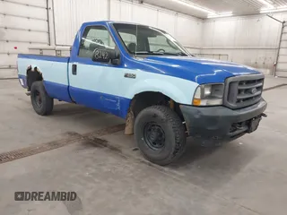 2004 Ford F-250 XL with VIN 1FTNF21L84EA70914, listed as a IAAI auction lot 42308242 with 177,580 mi miles and . Bid and sale history available at DreamBid. Image 1.