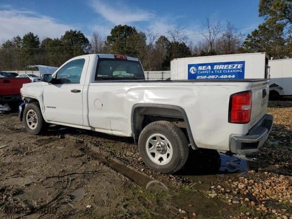 2017 GMC Sierra 1500 with VIN 1GTN1LEC9HZ901902, listed as a Copart auction lot 43816965 with 164,645 mi miles and Salvage Title. Bid and sale history available at carsss.com. Image 2.