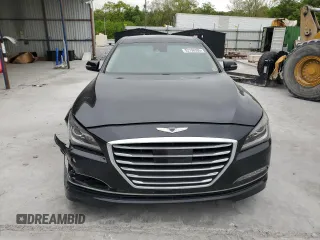 2017 Genesis G80 3.8L z VIN KMHGN4JE0HU180808, wystawiony jako Copart lot #52796555 z przebiegiem 81 598 mil mil oraz Szkody całkowita. Historia ofert i sprzedaży dostępna na DreamBid. Obrazek 5.