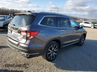 2020 Honda Pilot Touring 8-Passenger with VIN 5FNYF5H92LB024047, listed as a Copart auction lot 41630695 with 74,067 mi miles and Salvage Title. Bid and sale history available at DreamBid. Image 3.