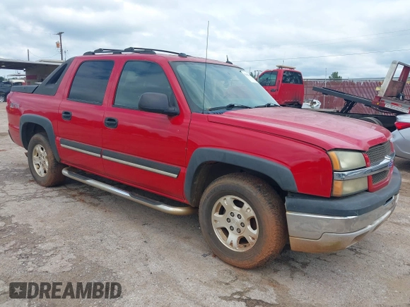 2004 Chevrolet Avalanche Z66 с VIN 3GNEC12T84G239038, выставлен на аукционе IAAI как лот 42400655 с пробегом 311 464 миль миль и . История ставок и продаж доступна на DreamBid. Изображение 1.