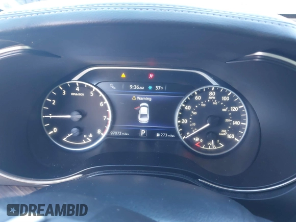 2016 Nissan Maxima SV with VIN 1N4AA6AP0GC385090, listed as a IAAI auction lot 41215857 with 97,072 mi miles and . Bid and sale history available at DreamBid. Image 7.
