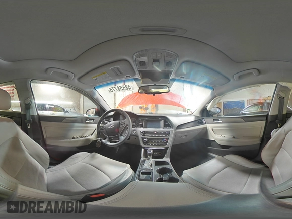 2017 Hyundai Sonata Sport with VIN 5NPE34AF5HH584093, listed as a Copart auction lot 48558775 with 54,950 mi miles and Salvage Title. Bid and sale history available at carsss.com. Image 14.