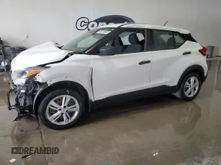 2020 Nissan Kicks S z VIN 3N1CP5BV1LL544029, wystawiony jako Copart lot #57908125 z przebiegiem 82 041 mil mil oraz Czysty tytuł • Clean title. Historia ofert i sprzedaży dostępna na DreamBid. Obrazek 1.