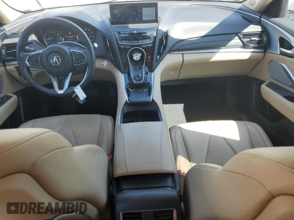2021 Acura RDX Technology with VIN 5J8TC2H5XML046781, listed as a Copart auction lot 52187775 with 58,995 mi miles and Salvage title. Bid and sale history available at DreamBid. Image 8.
